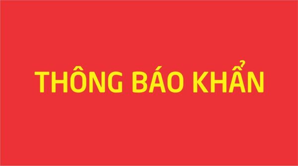 THÔNG BÁO KHẨN VỀ VIỆC ĐIỀU CHỈNH LỊCH NGHỈ TẾT NGUYÊN ĐÁN TÂN SỬU 2021