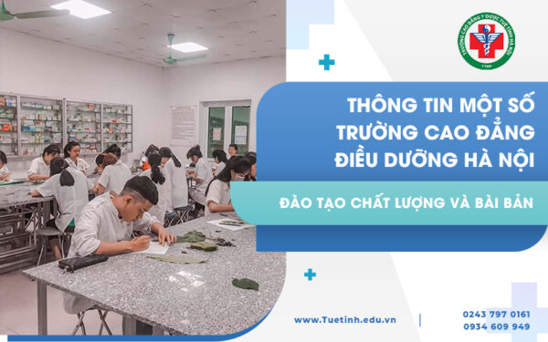 Có nên học điều dưỡng hệ cao đẳng? Top các trường cao đẳng điều dưỡng HN