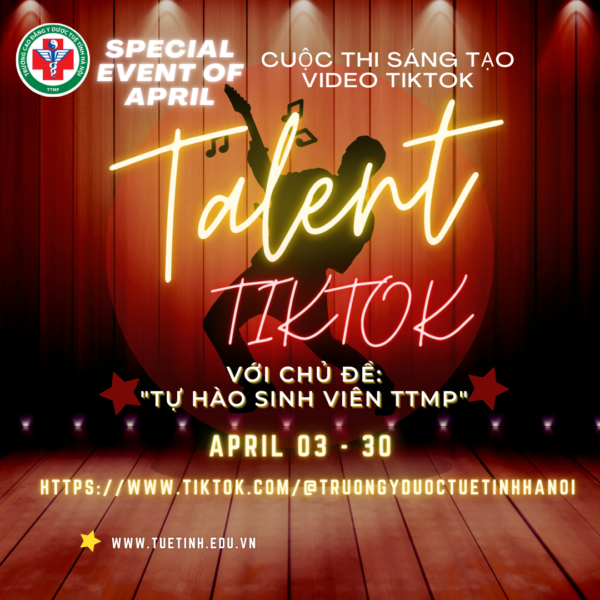Thông báo ra hạn cuộc thi “Sáng tạo nội dung Tiktok”