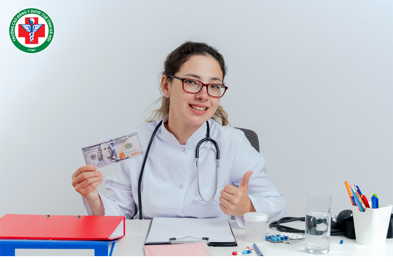 Thứ hạng liên quan đến mức lương Điều dưỡng
