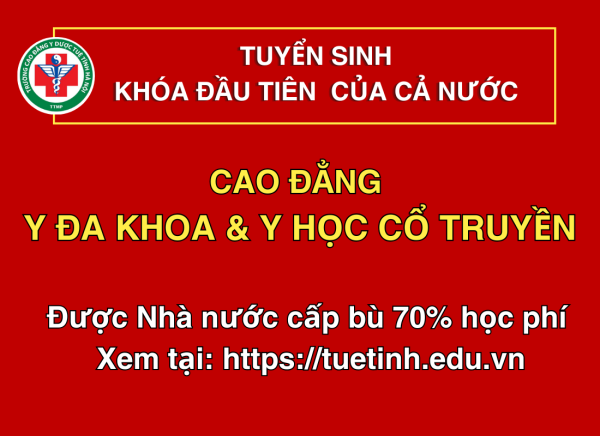 Xét tuyển trực tuyến Cao đẳng Y đa khoa & Y học cổ truyền 2026 bằng điểm học bạ.
