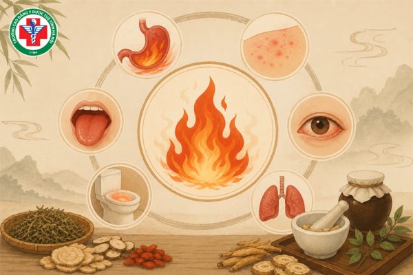 Nhiệt tà là gì? Nguyên nhân, dấu hiệu và cách cải thiện theo Đông y