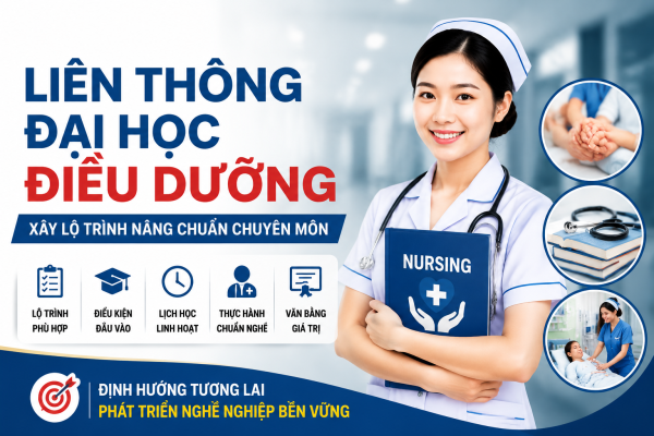 Liên thông Đại học Điều dưỡng: Xây dựng lộ trình nâng cao chuyên môn